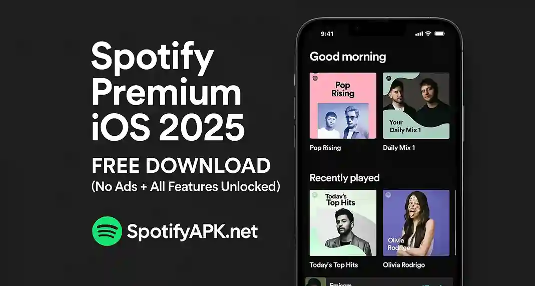 Spotify Premium iOS 2025 – Free Download (No Ads + All Features Unlocked)
